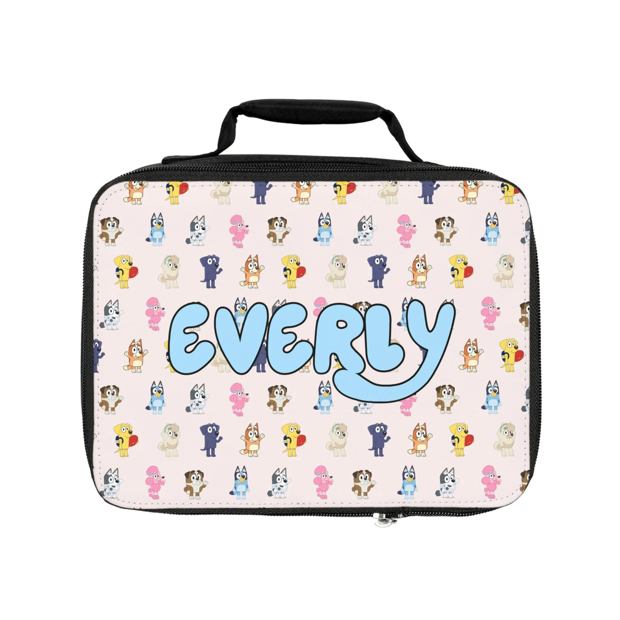 Everly Kids Lunch Bag - Cute Cartoon Animal Design - Perfect for School & Picnics