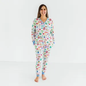 Farmers Market Women's Long Sleeve Pajama Top
