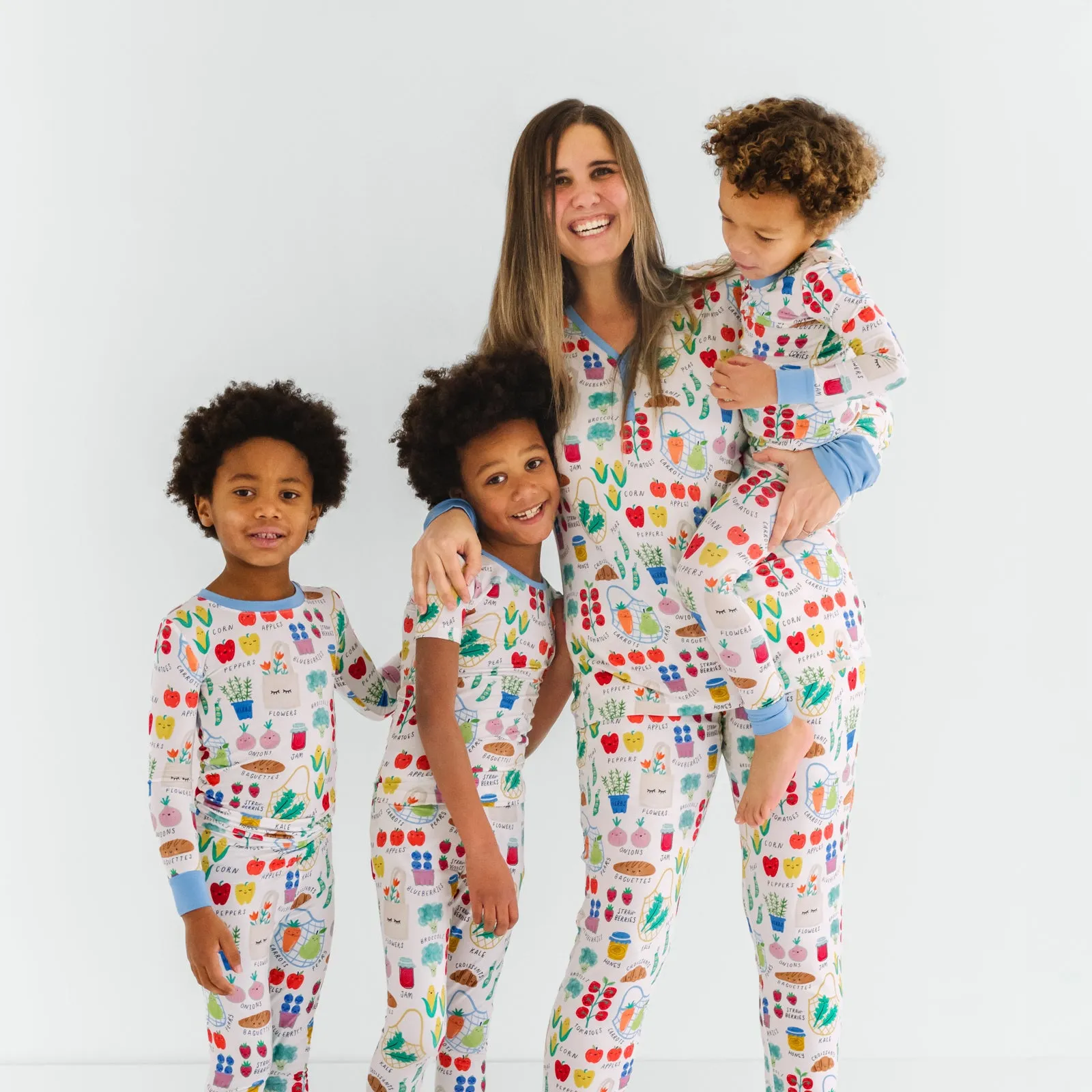 Farmers Market Women's Long Sleeve Pajama Top