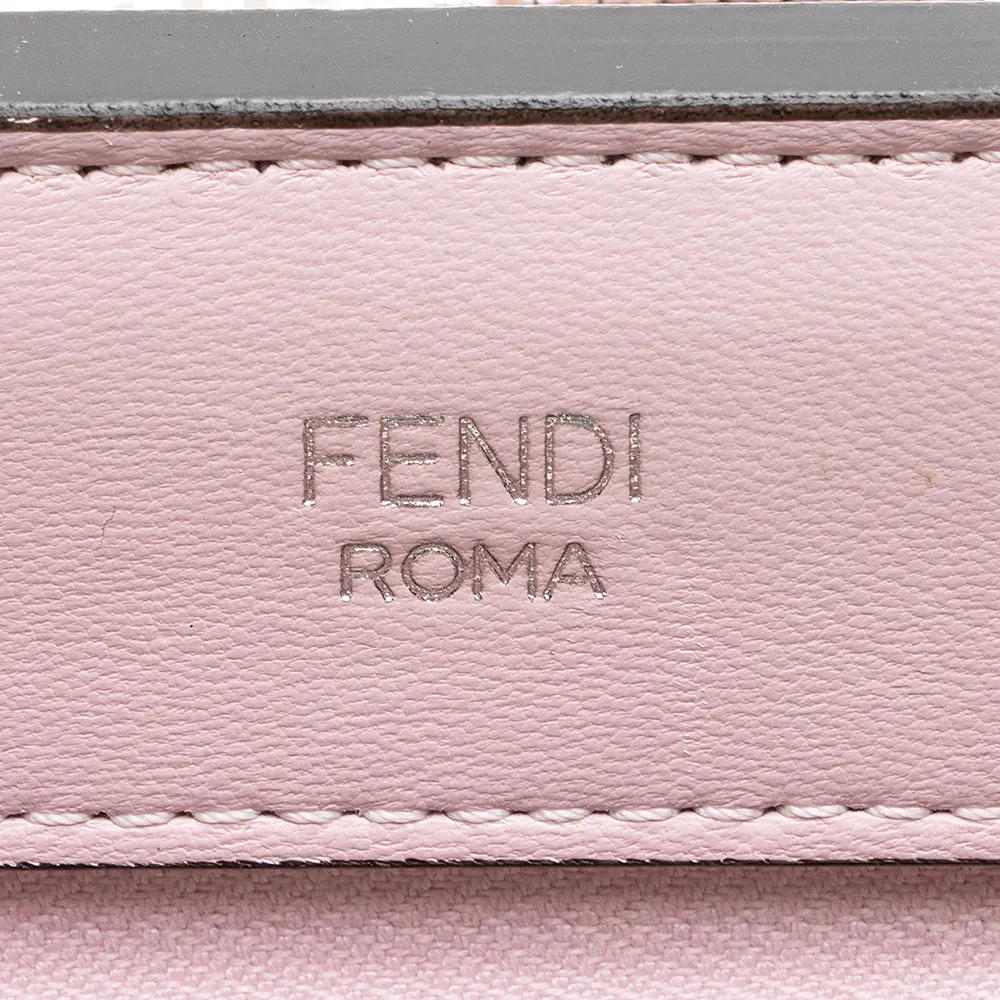 Fendi Quilted Leather Dotcom Small Shoulder Bag (SHF-19281)