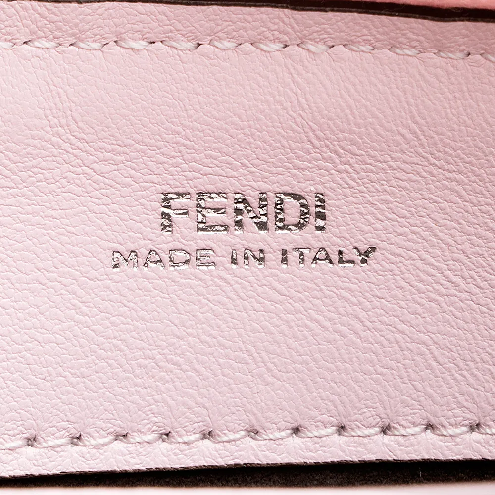 Fendi Quilted Leather Dotcom Small Shoulder Bag (SHF-19281)