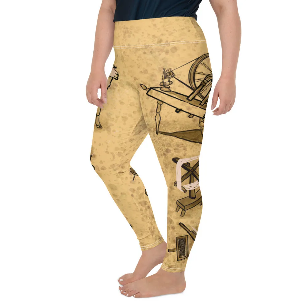 Fiber Tools Plus Size Leggings