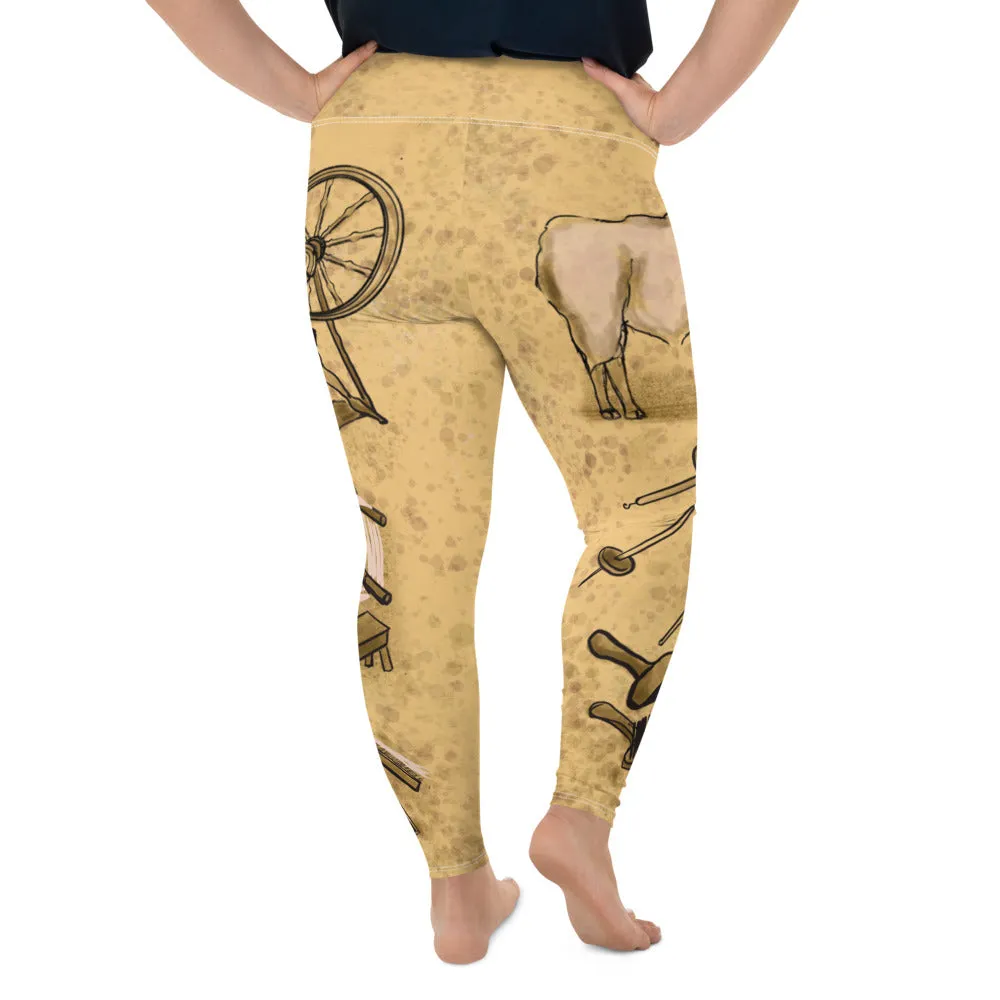 Fiber Tools Plus Size Leggings