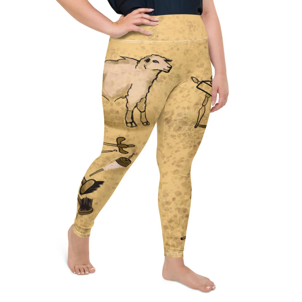 Fiber Tools Plus Size Leggings