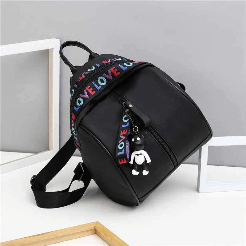 Foreign Trade Dilireba Same Style Backpack Fashion Korean Women Bag Ribbon Travel Bag Factory Wholesale One Piece Dropshipping