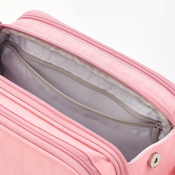 Four Zippers Battleship Pencil Case
