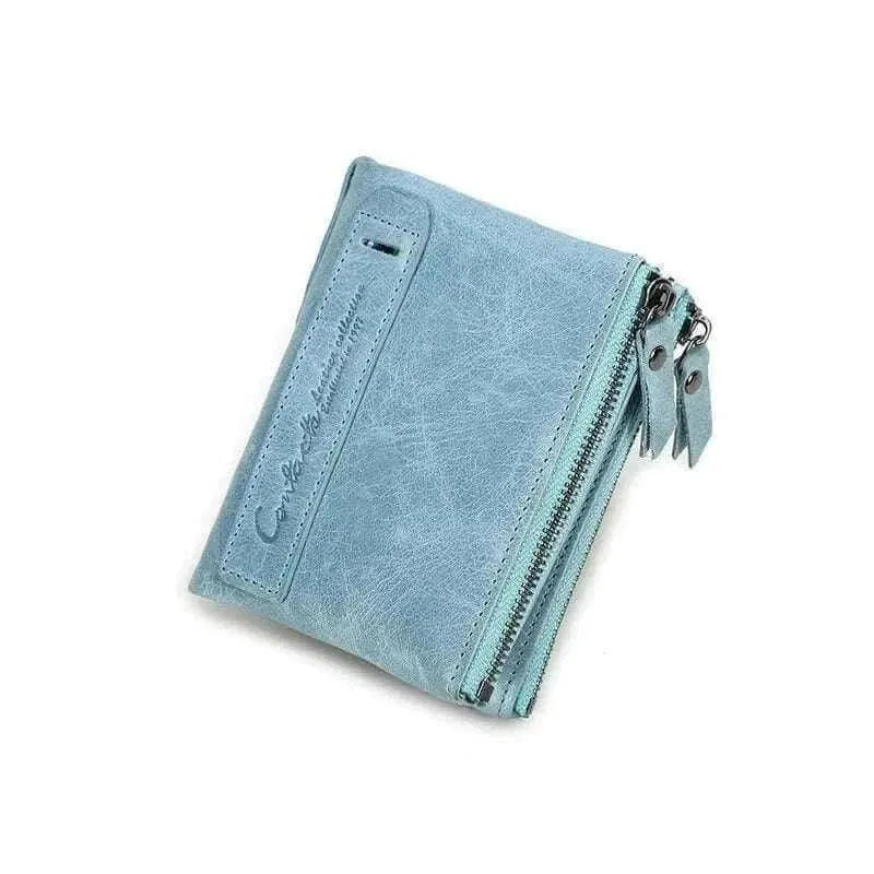 Genuine Leather Wallets - Stylish Cowhide Men's Wallet - MCW006