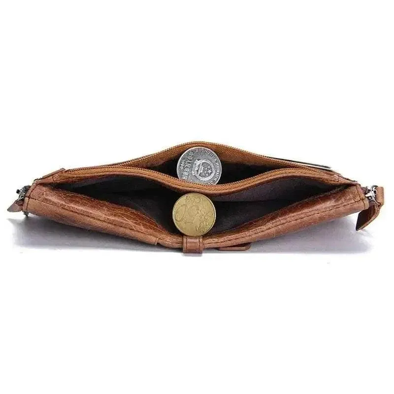 Genuine Leather Wallets - Stylish Cowhide Men's Wallet - MCW006