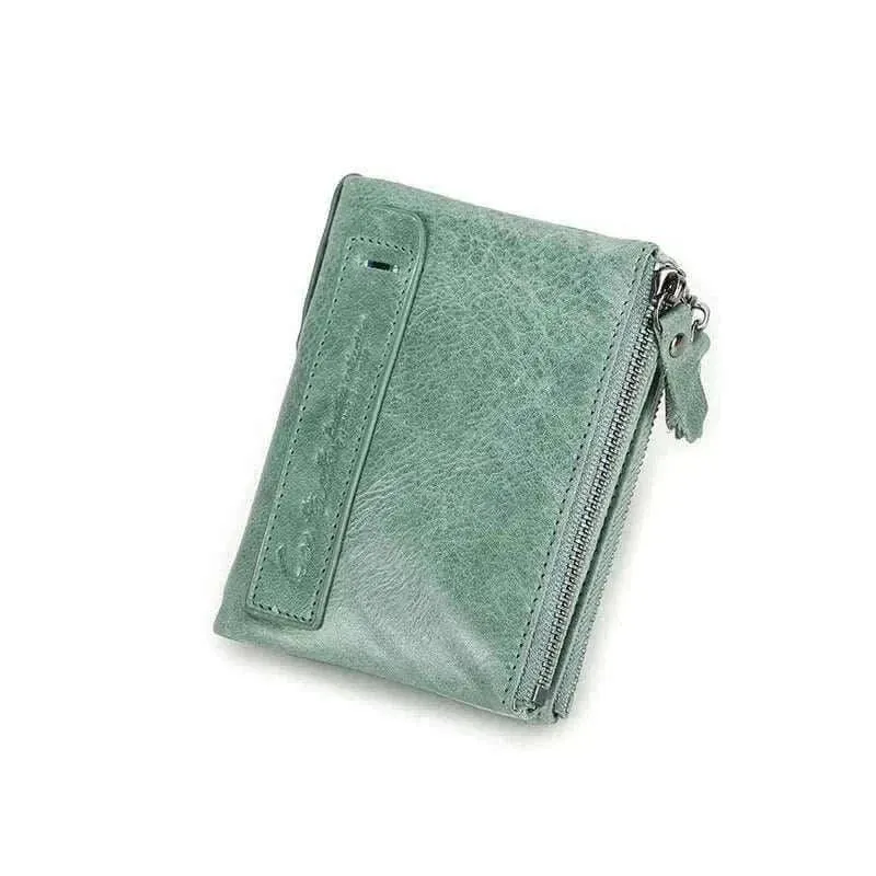 Genuine Leather Wallets - Stylish Cowhide Men's Wallet - MCW006