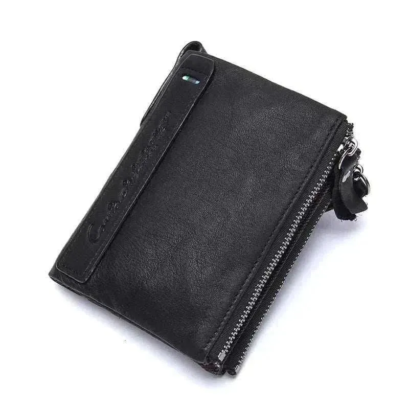 Genuine Leather Wallets - Stylish Cowhide Men's Wallet - MCW006
