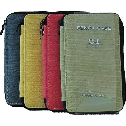 Global Art Canvas Pencil Case