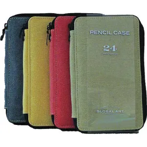 Global Art Canvas Pencil Case