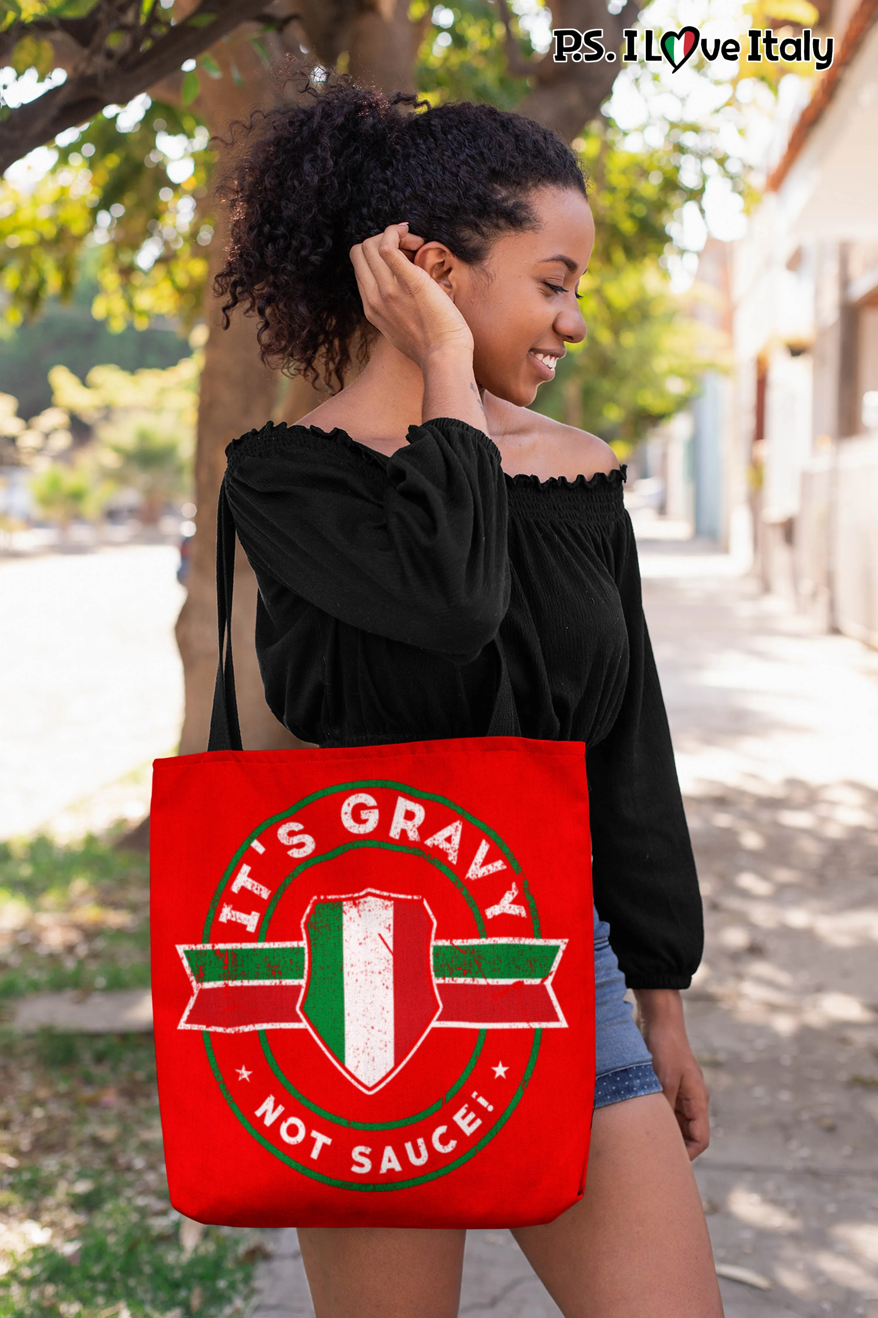 Gravy Tote Bag - Red