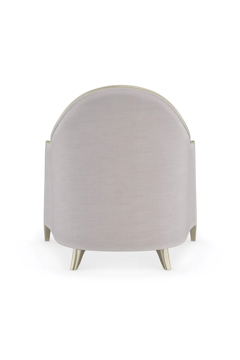Gray Chenille Lounge Chair | Caracole Simply Stunning