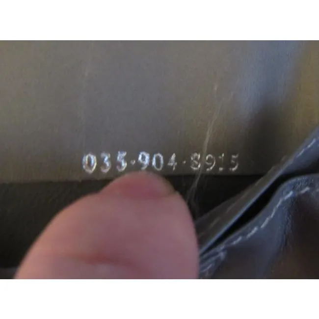 Gucci Black Small G Logo Print On Grey Coated Canvas And Grey Leather Vintage Wallet