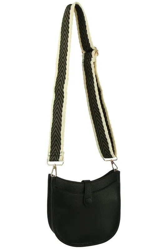 Guitar Strap Hobo Crossbody Bag-Small
