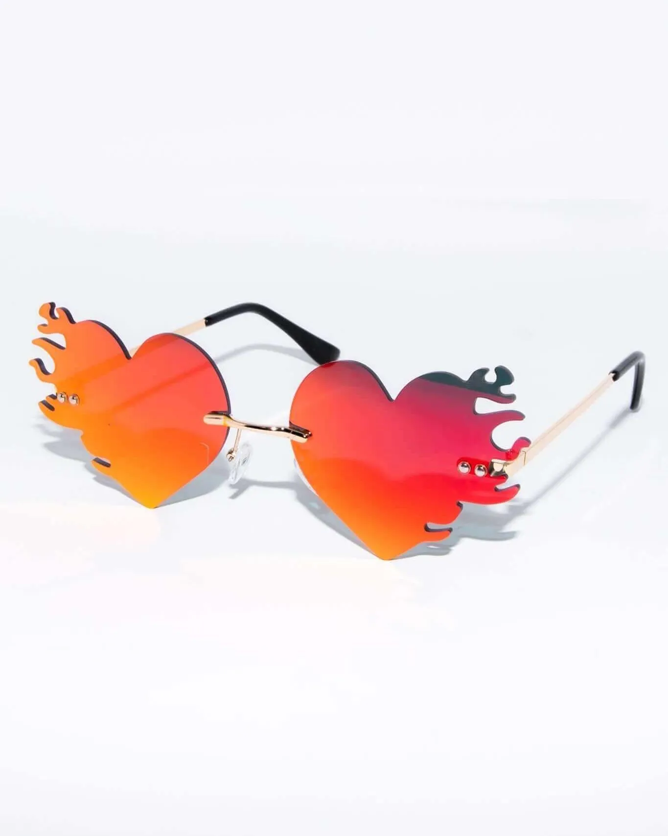 Hearts on Fire Sunglasses - Red
