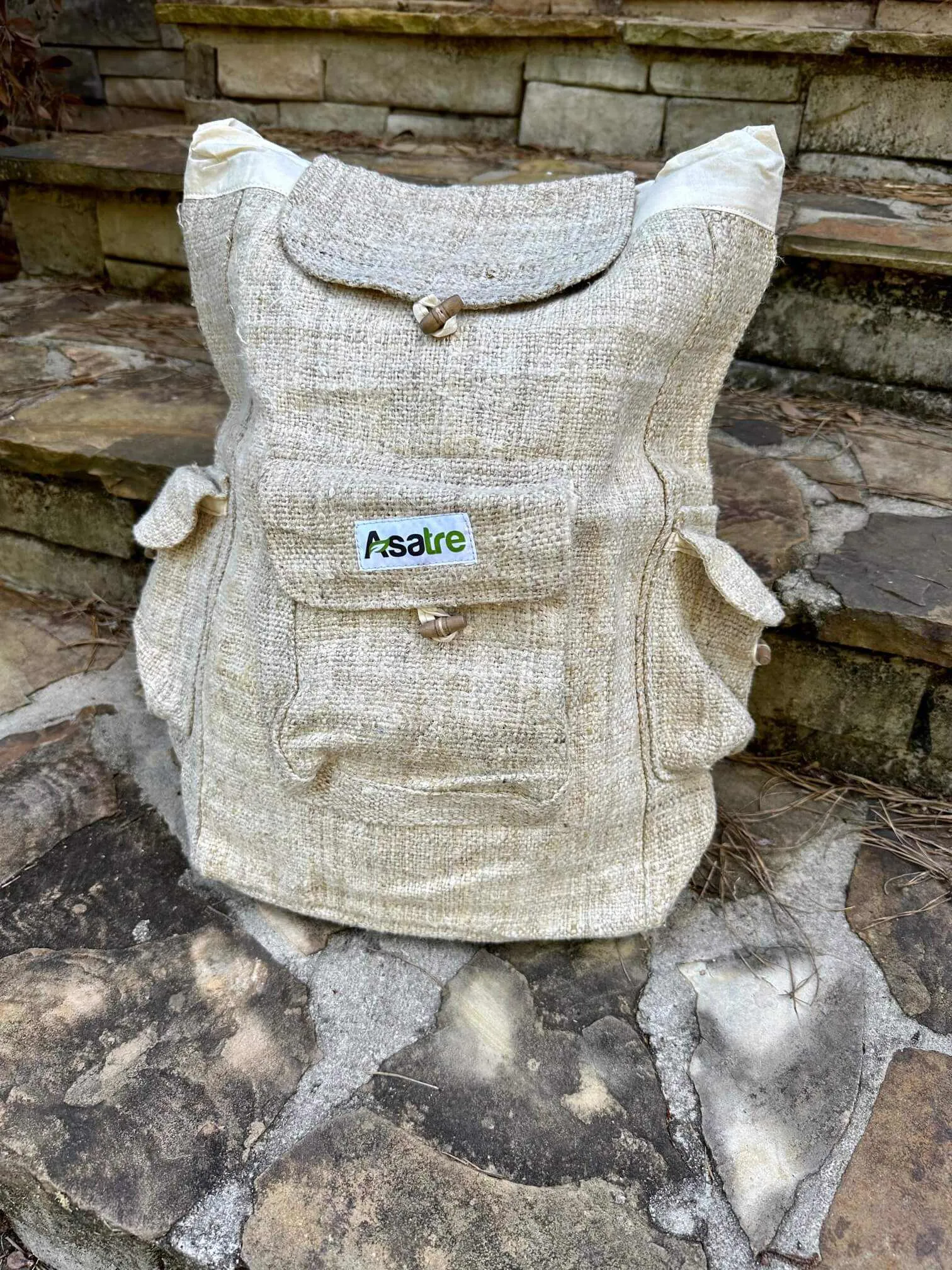 Hemp Rucksack Backpack