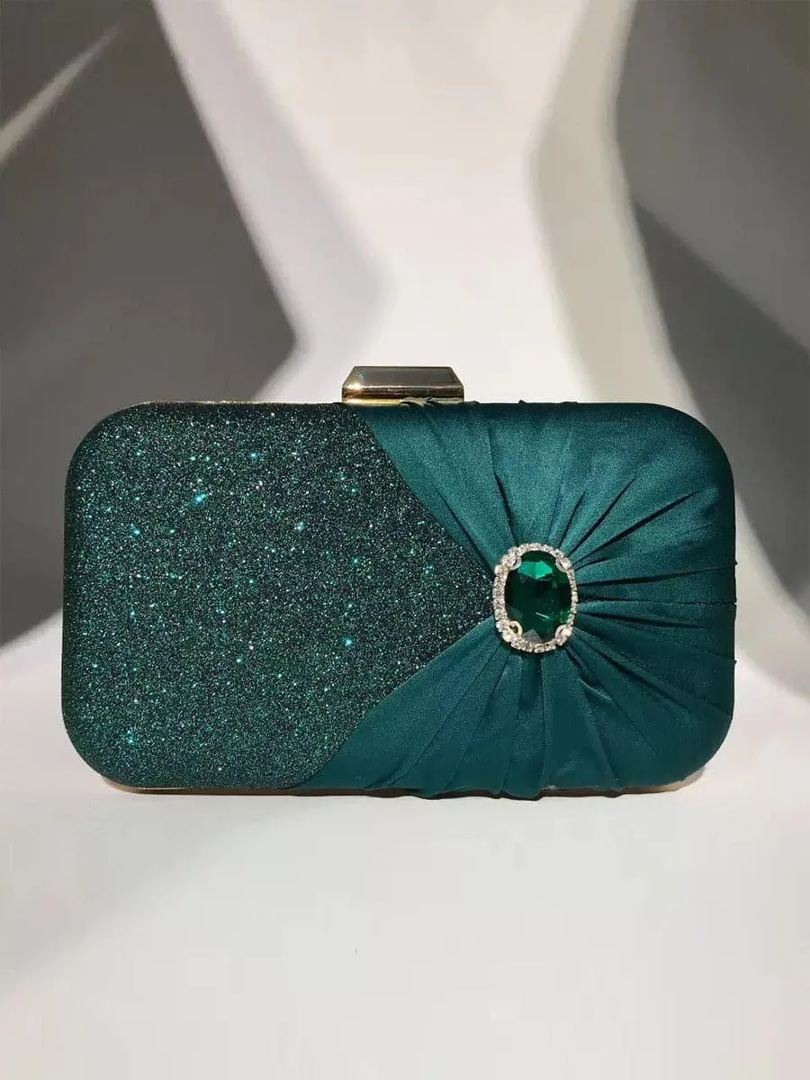 Inlaid Stone Clutch Bag MNBF080