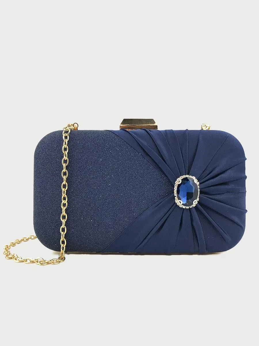 Inlaid Stone Clutch Bag MNBF080
