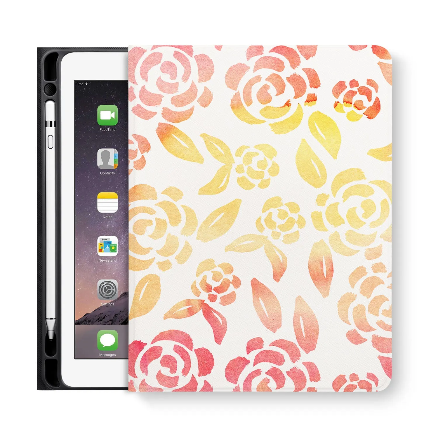iPad Folio Case - Rose