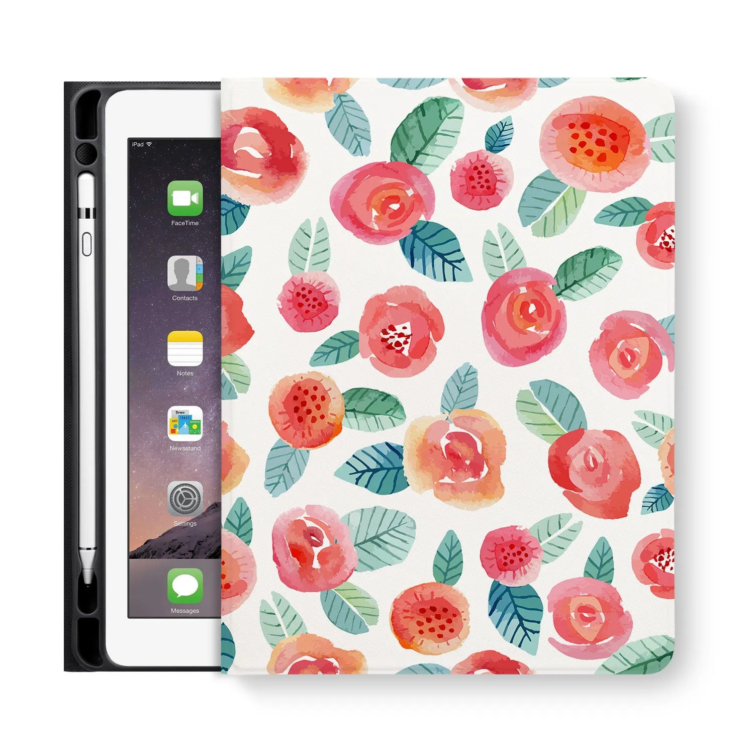 iPad Folio Case - Rose