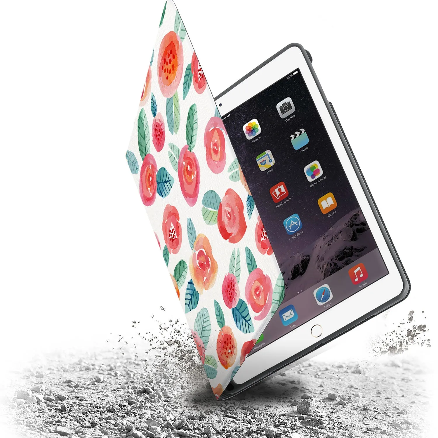 iPad Folio Case - Rose