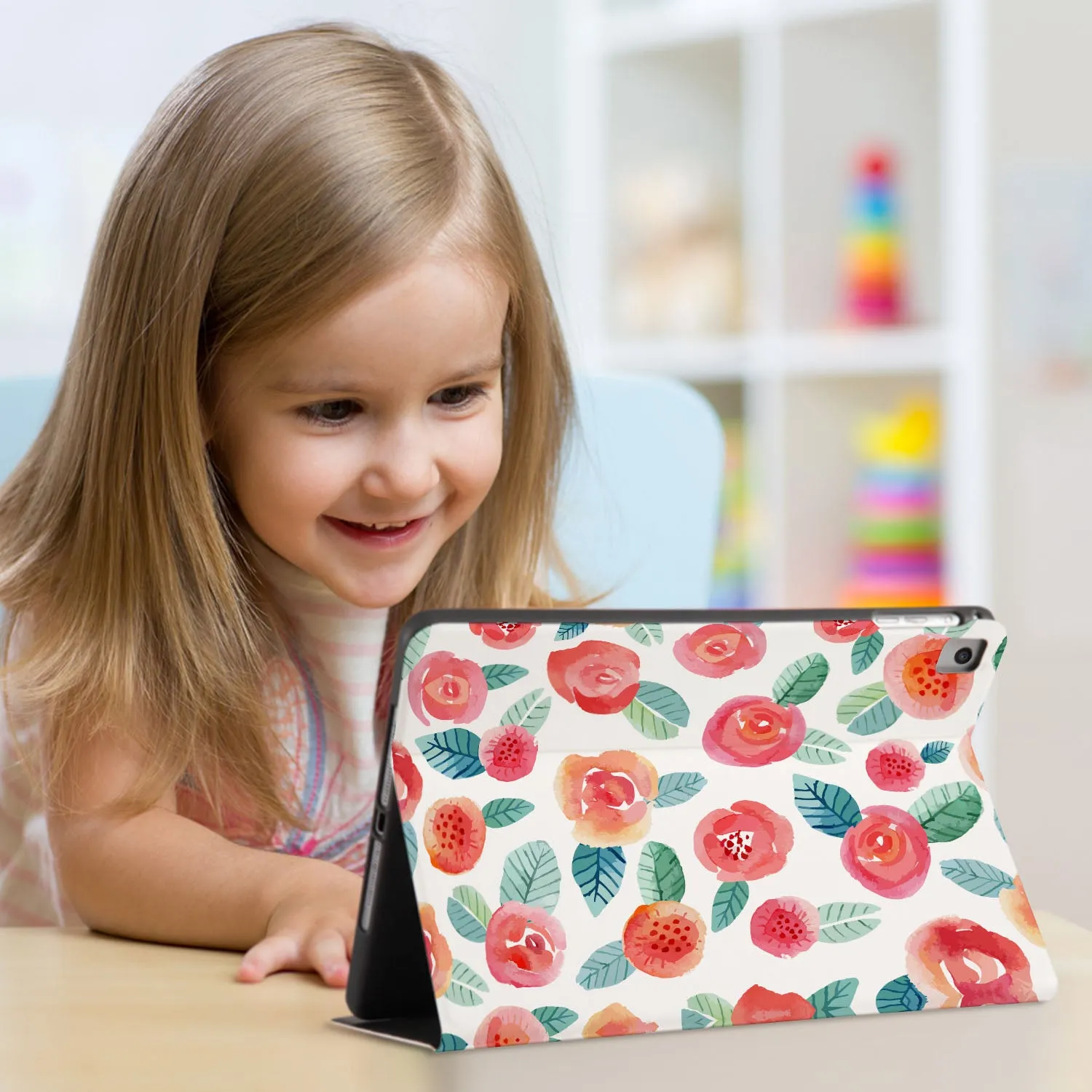 iPad Folio Case - Rose