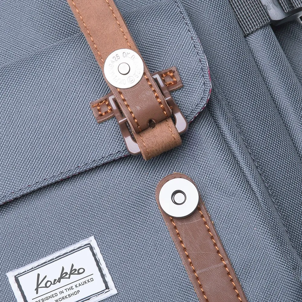 KAUKKO Backpack for city trips, EP5-7 ( Grey / 16.1L )