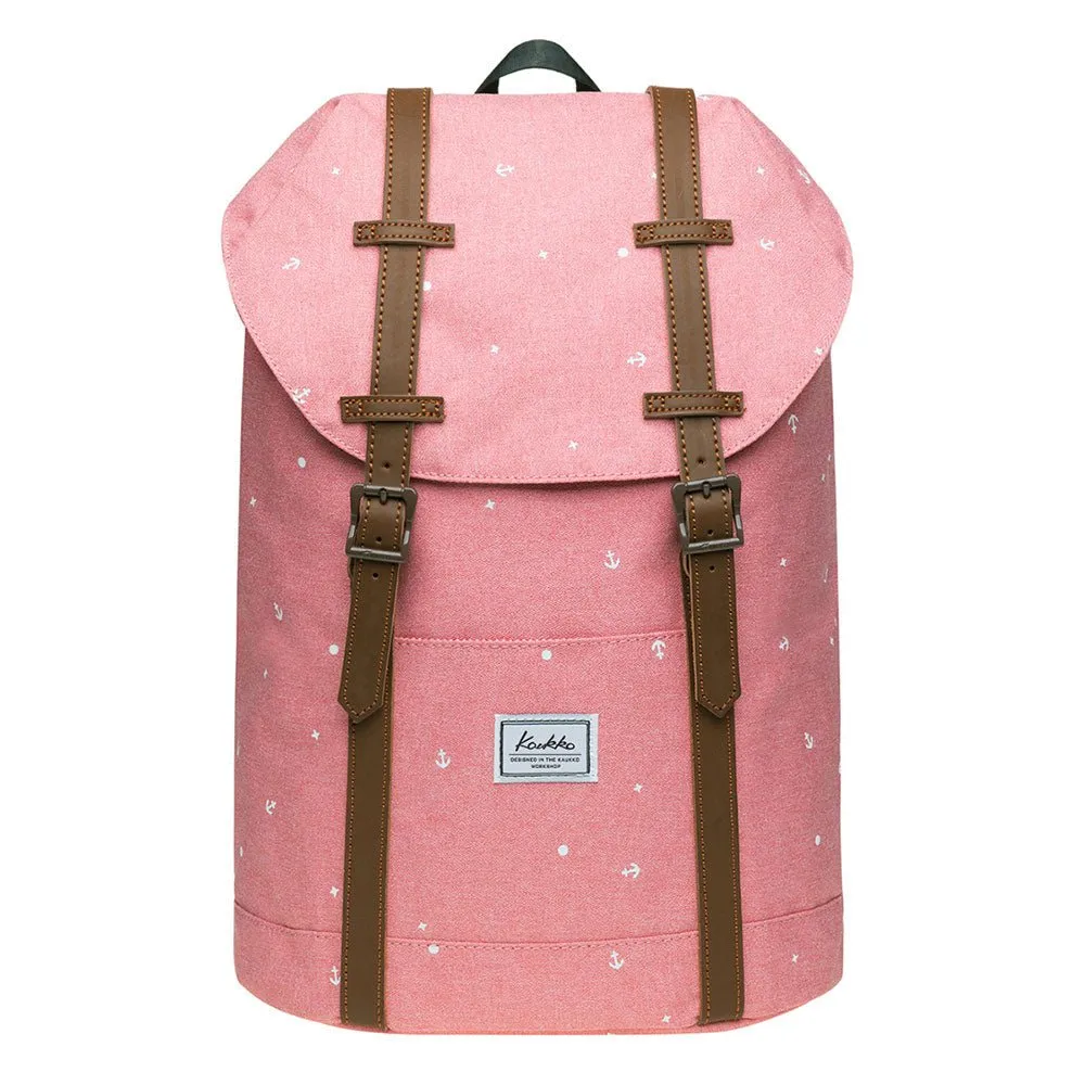KAUKKO Backpack for city trips, EP6-5 ( Pink / 17.8L )