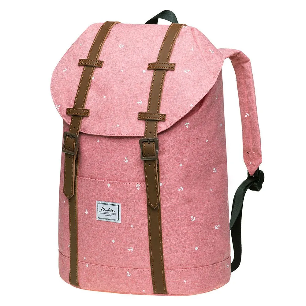 KAUKKO Backpack for city trips, EP6-5 ( Pink / 17.8L )
