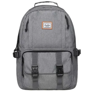 KAUKKO Backpack for School,  KS21 ( Grey-2 / 18.4L )