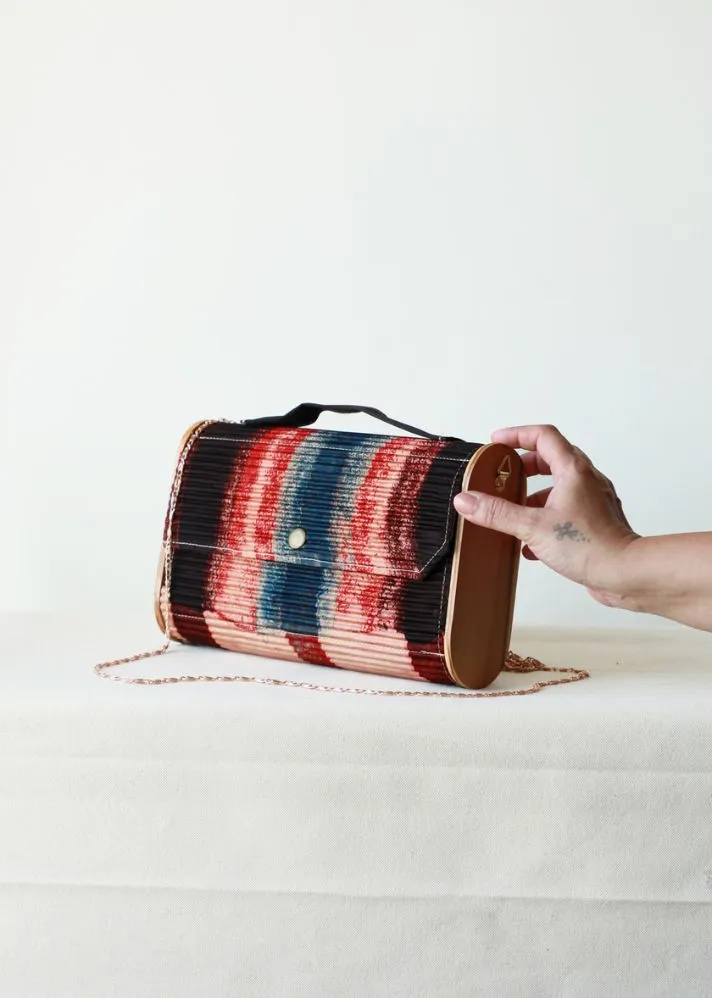 Kinu Upcycled Capsule Clutch