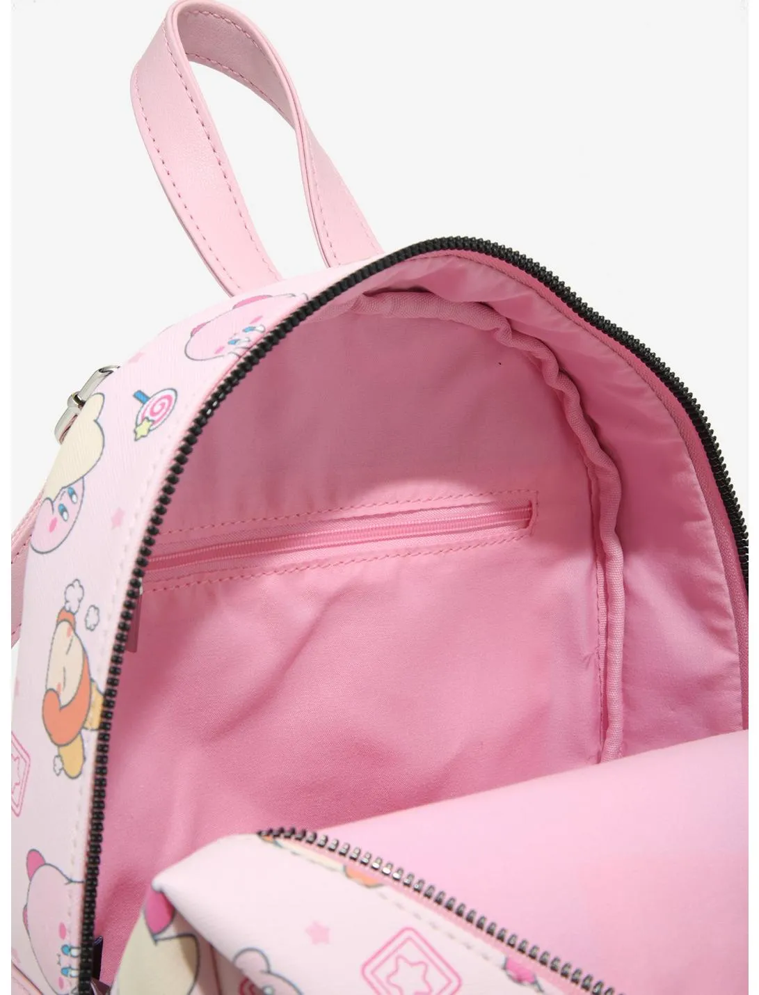Kirby Mini Backpack Pink Toss AOP Bioworld