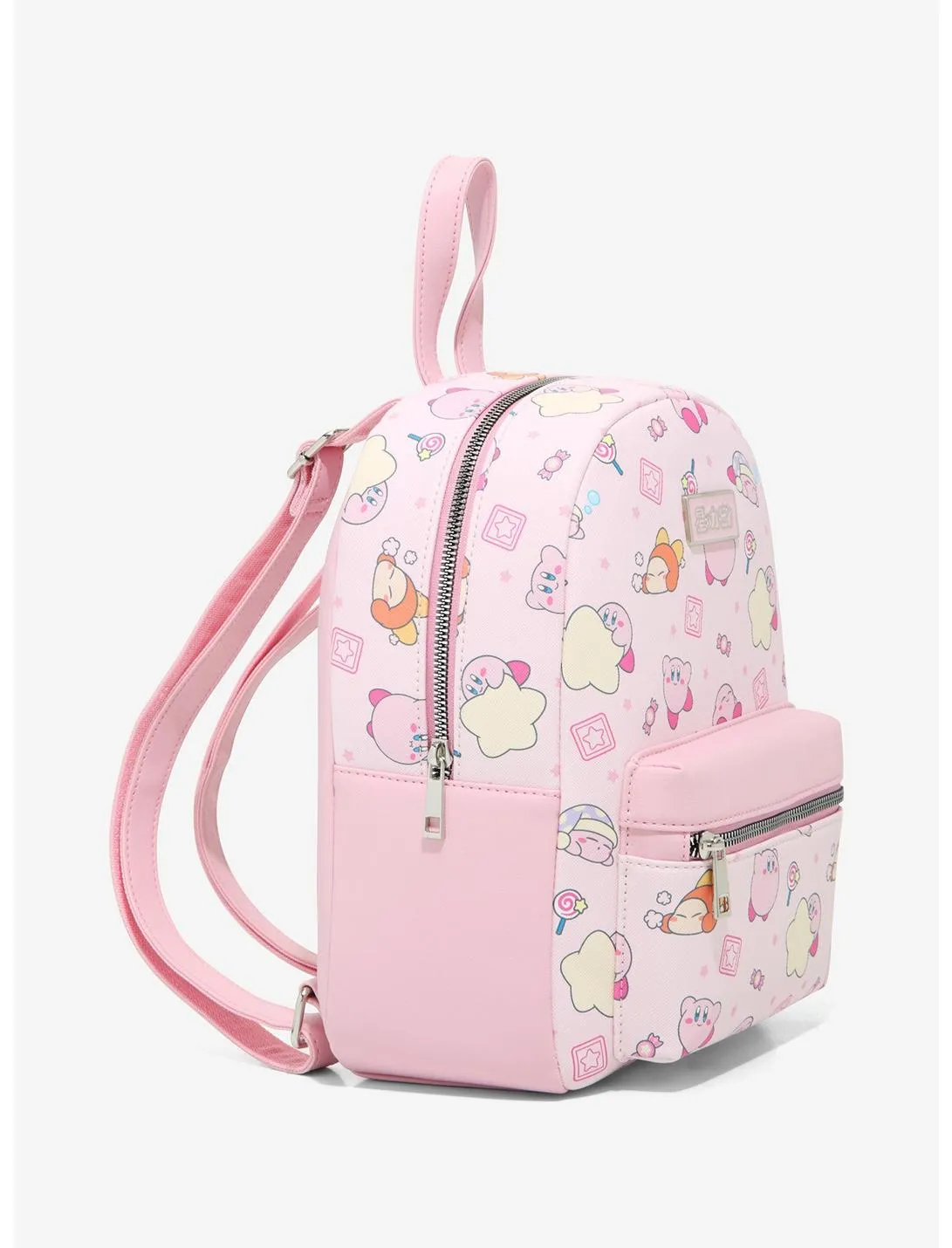 Kirby Mini Backpack Pink Toss AOP Bioworld