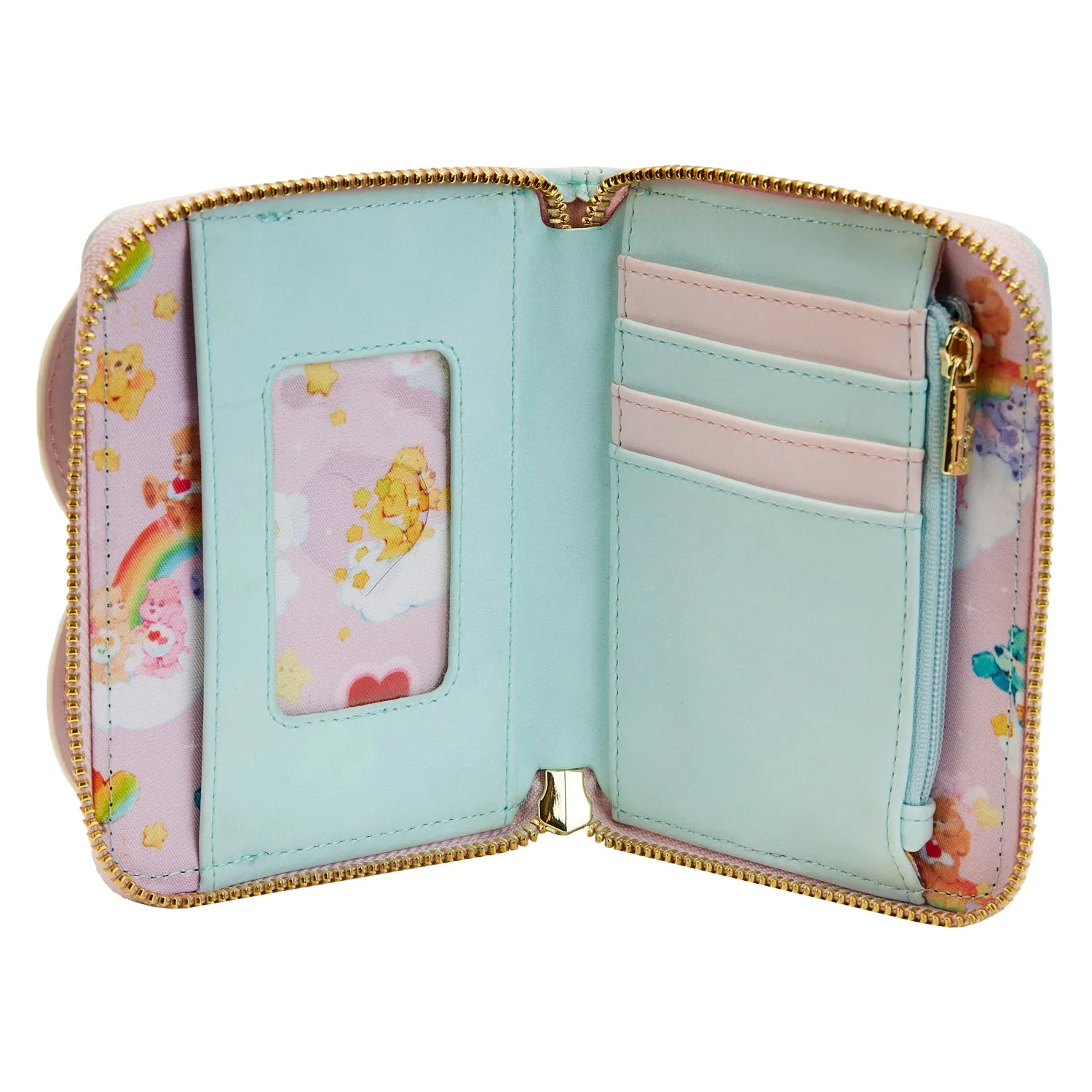 LF Care Bears Cloud Party Ziparound Wallet
