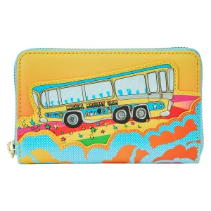 LF The Beatles Magical Mystery Tour Bus Ziparound Wallet