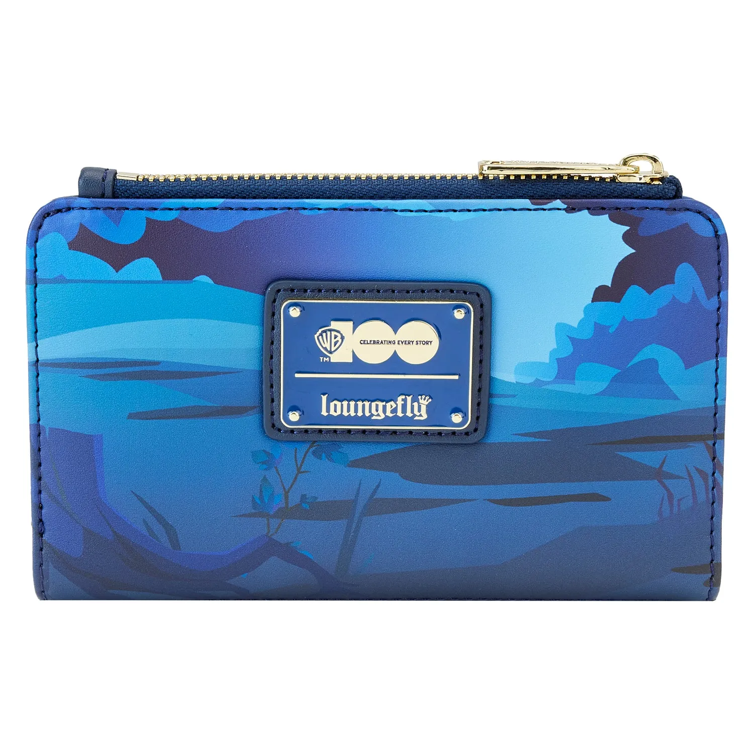 LF WB 100th Anniversary Looney Tunes Scooby Mash Up Flap Wallet