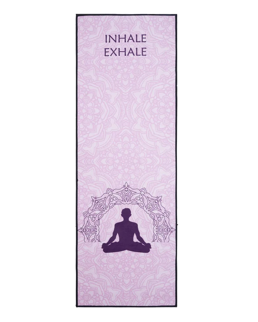 Lightweight & Durable Non-Slip Yoga Mat with Adjustable Carry Bag | 70 x 23 inches