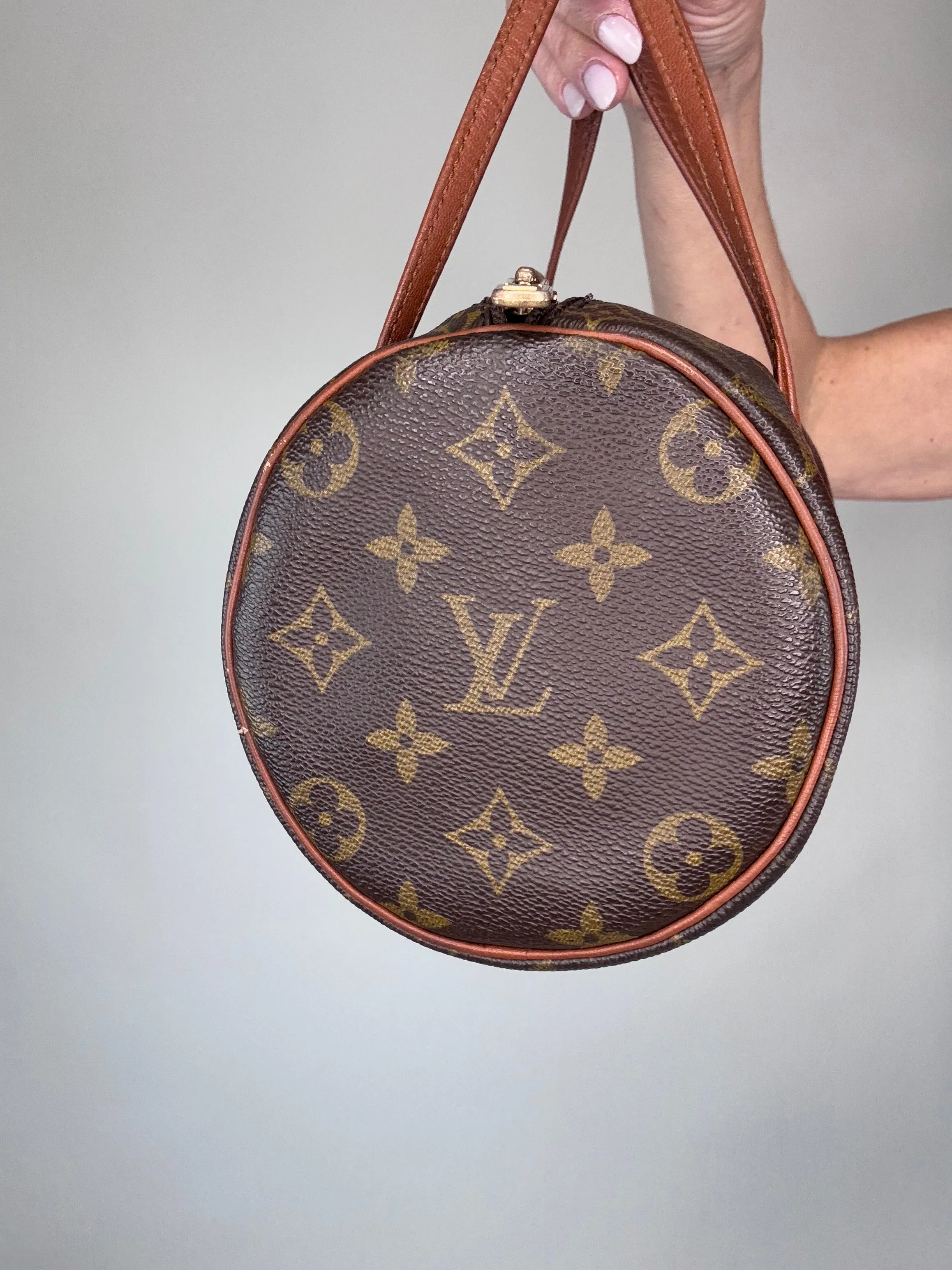 Louis Vuitton Papillon 26 Monogram With Baby Bag