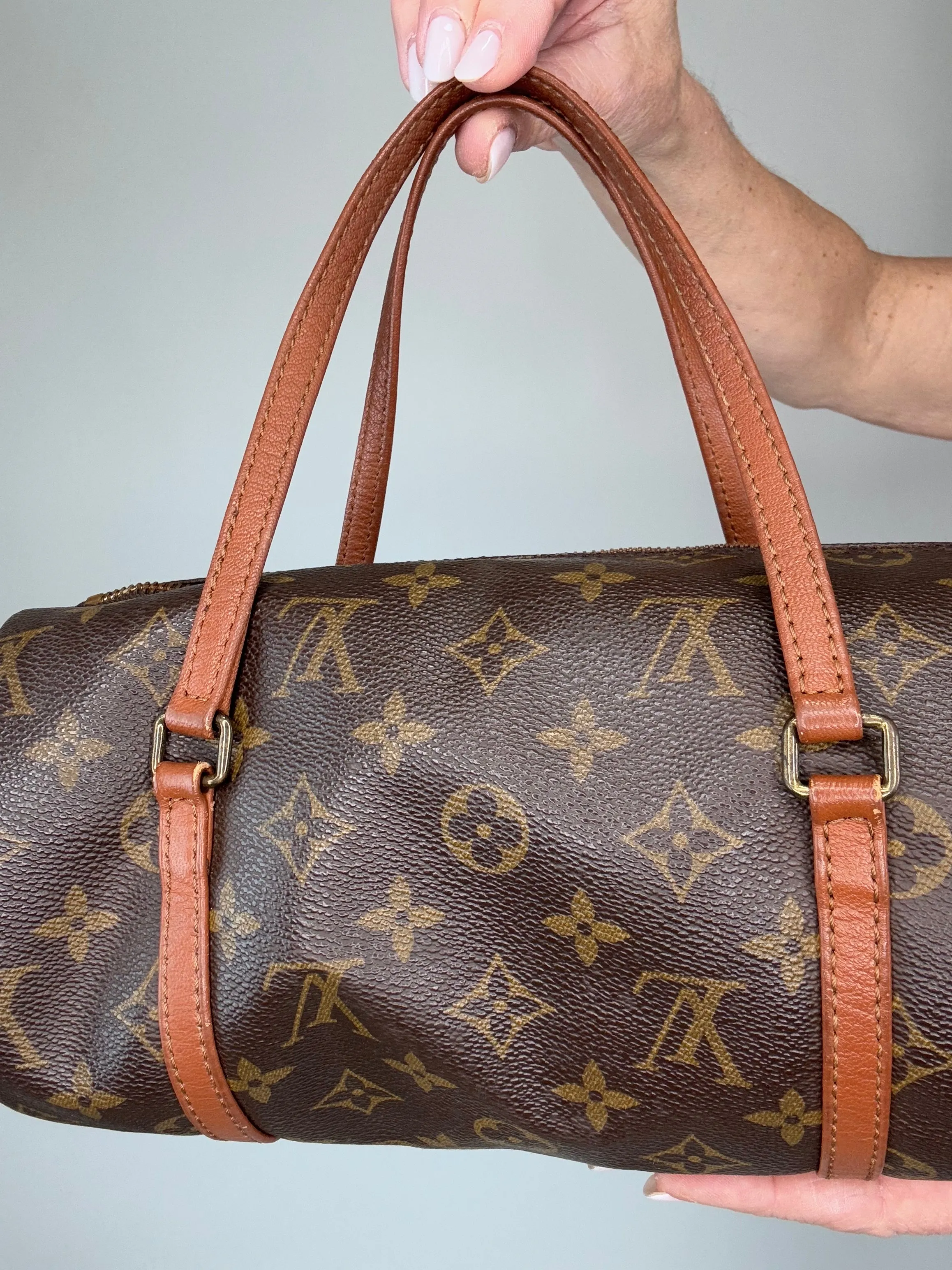 Louis Vuitton Papillon 26 Monogram With Baby Bag