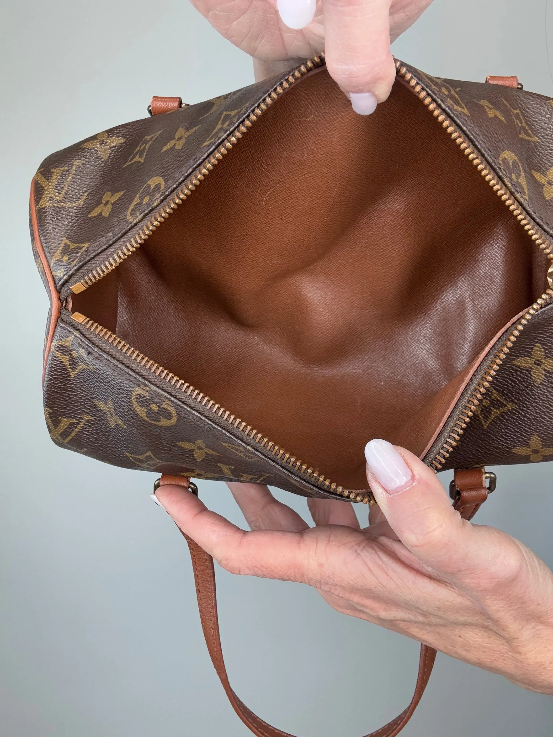 Louis Vuitton Papillon 26 Monogram With Baby Bag