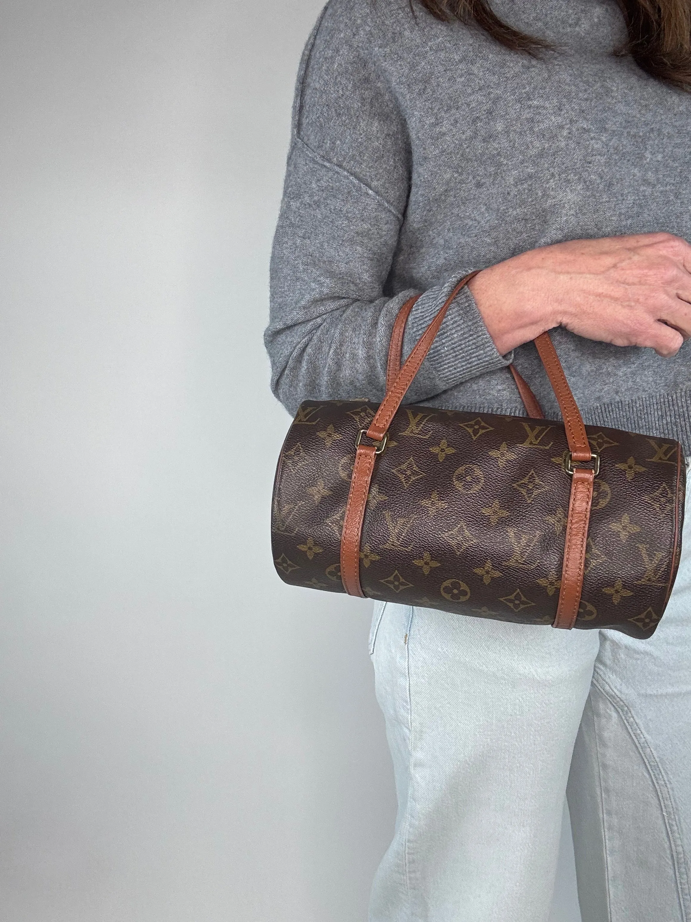 Louis Vuitton Papillon 26 Monogram With Baby Bag