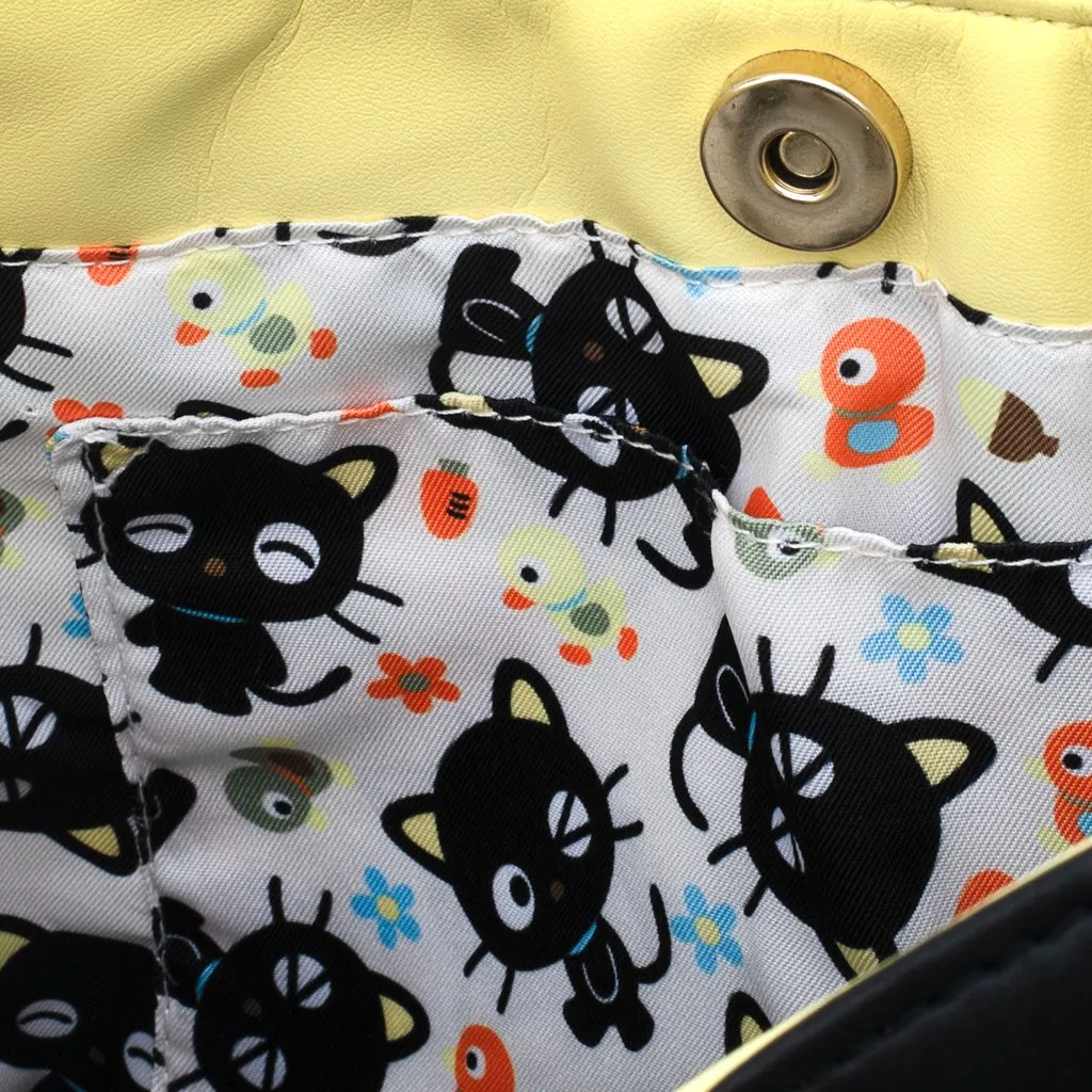 Loungefly X Hello Kitty Chococat Gold Emblem Choco Ears Crossbody Bag