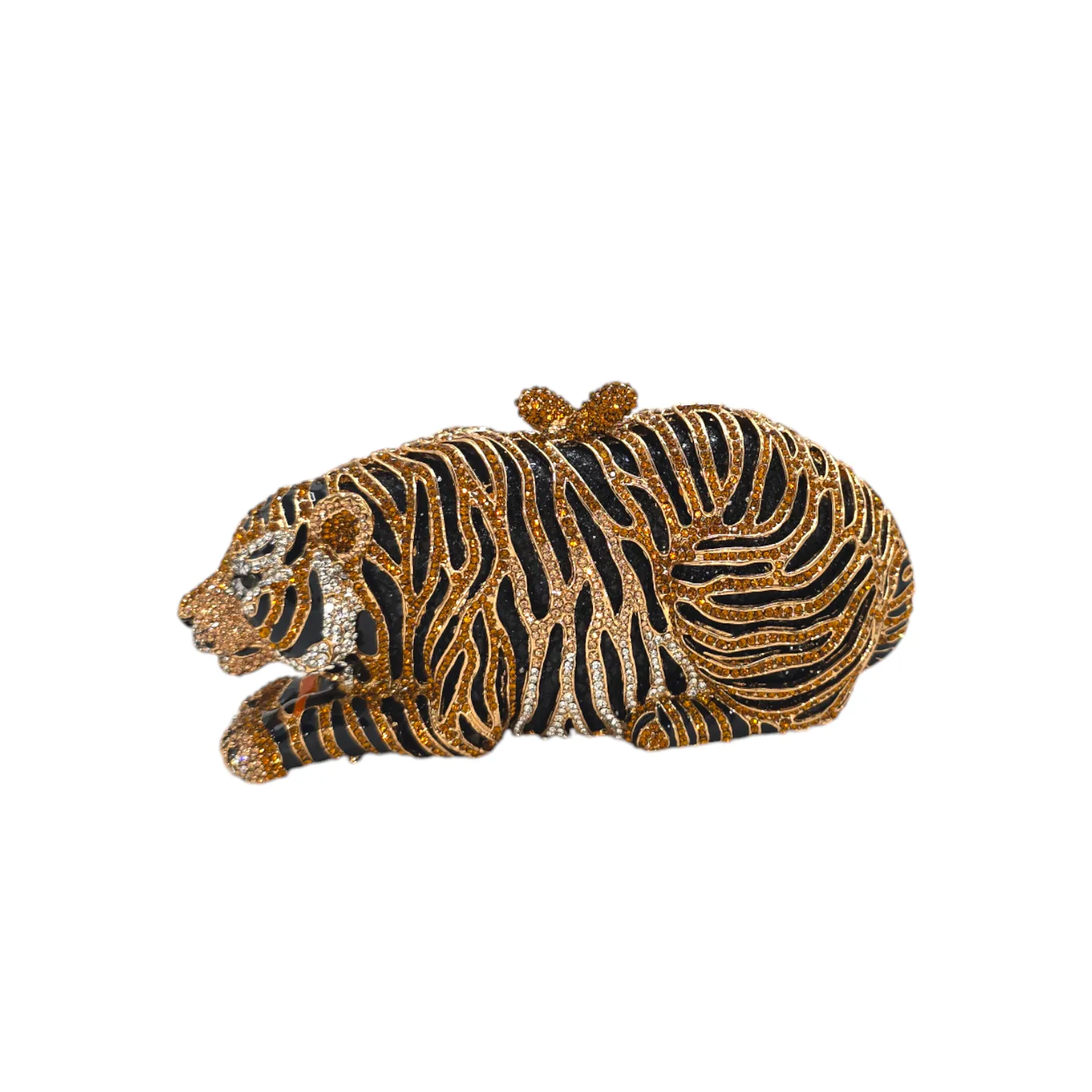 Luxury Tiger Clutch