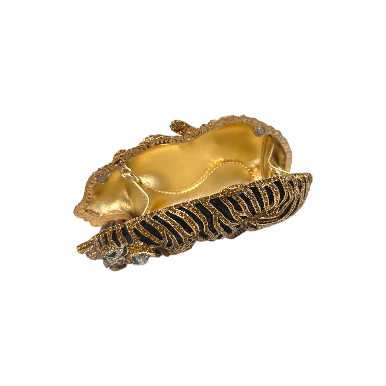 Luxury Tiger Clutch