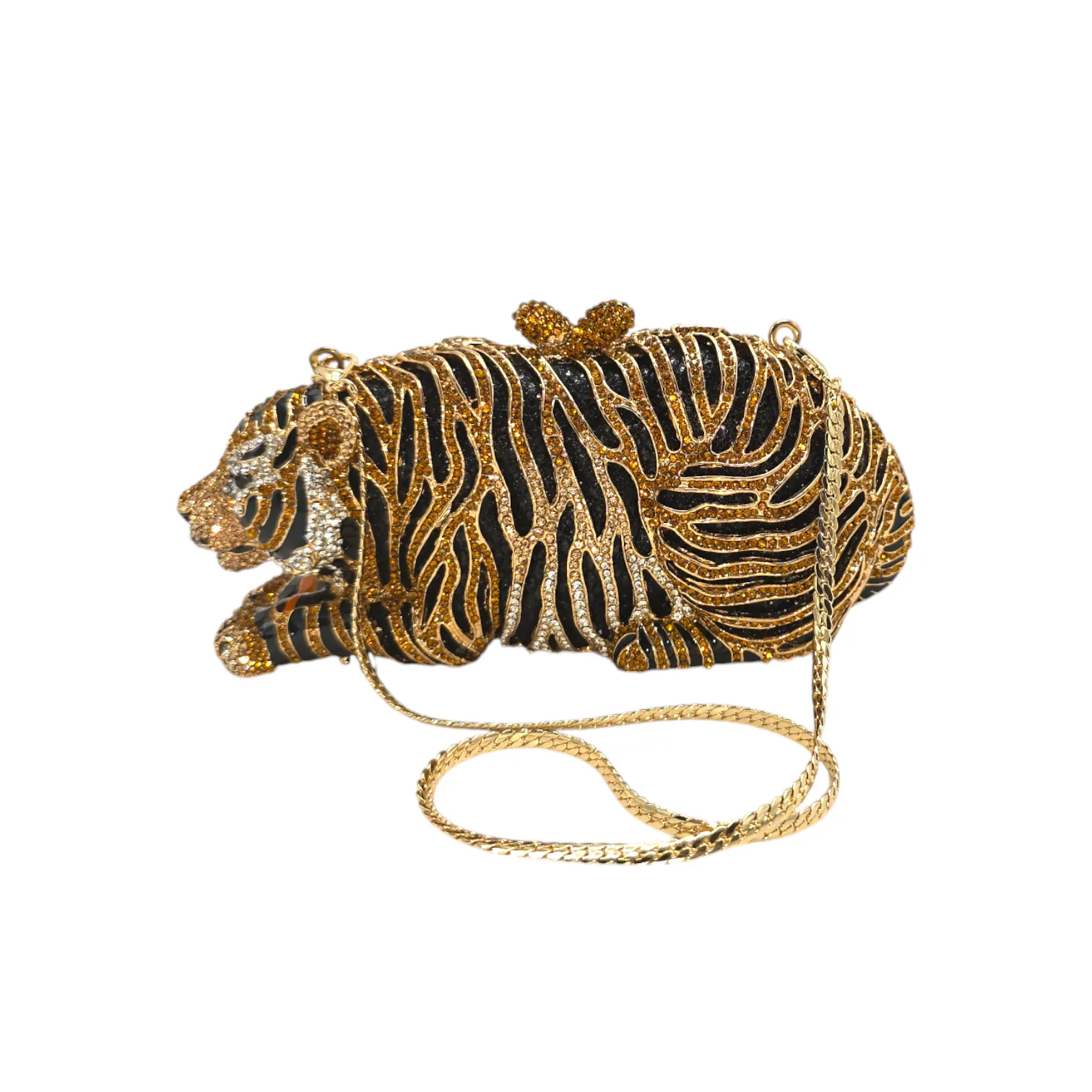 Luxury Tiger Clutch