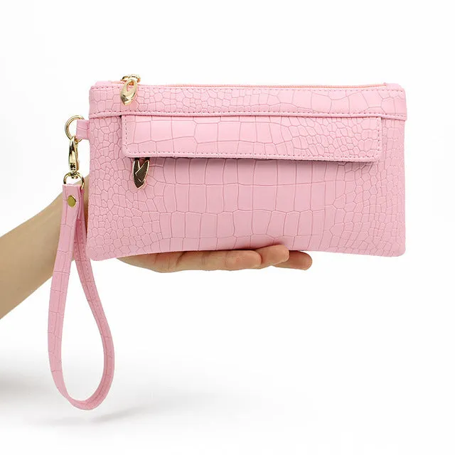 Mara's Dream Candy Color PU Leather Women Bag Day Clutches Women Envelope Bag Clutch Evening Bag Female Handbag Wristlets Bags