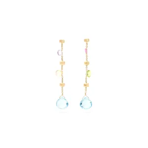 Marco Bicego Paradise Long Gemstone Earrings