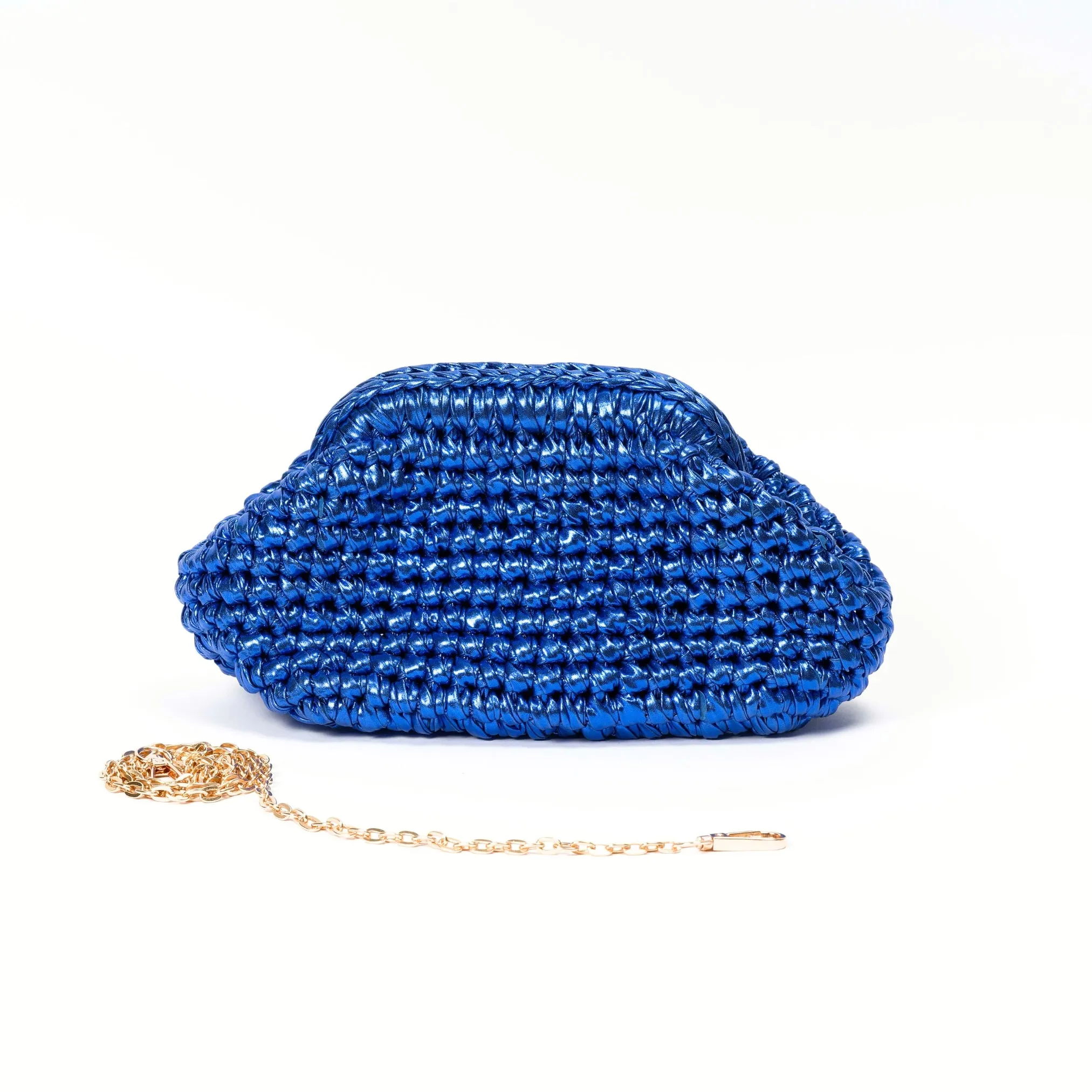 Metallic Fluo Green Clutch